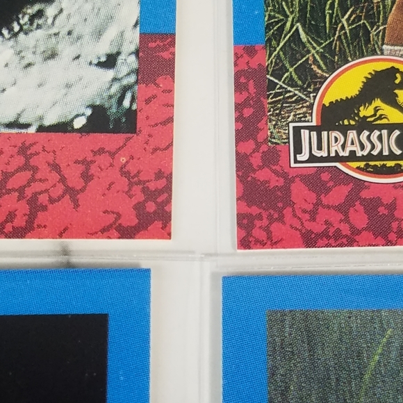 Vintage JP Topps Trading Cards Lot of 10 Jurassic Park Movie Cards Lot #2 - Picture 6 of 12